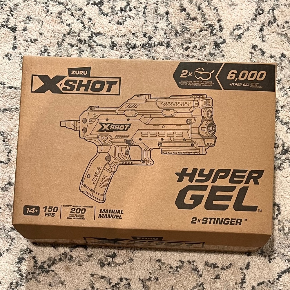 Zuru X-Shot Hyper Gel Blaster, Set of 2, NIB